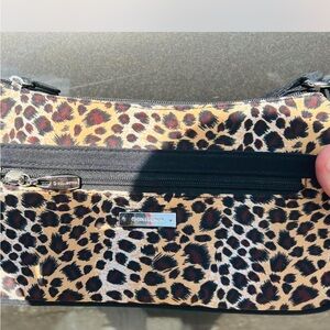 Cheetah Baguette Bag 90s shoulder purse Leopard Y2k